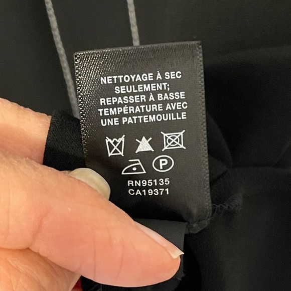 Lafayette 148 New York Finesse Crepe Tayla Blouse Sz M - Picture 9 of 11